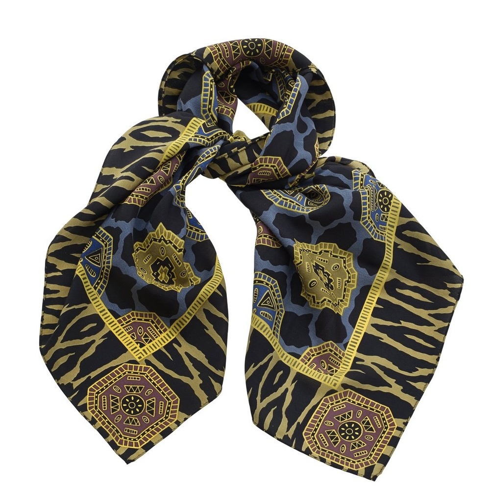 GEOFFREY BEENE - SILK SQUARE SCARF